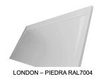 Receveur de douche extra plat, grande taille, caniveau, évacuation grande largeur : L. 110 à 300 cm x l. 70 à 100 cm, résine Akrytan® anti glissant, 10 couleurs, Livraison offerte